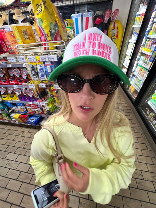 Boys with Boats Trucker Hat