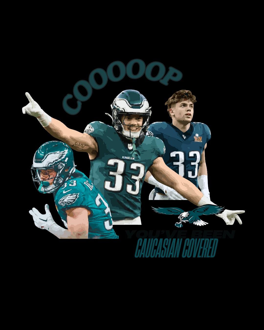 Cooper DeJean Eagles Shirt