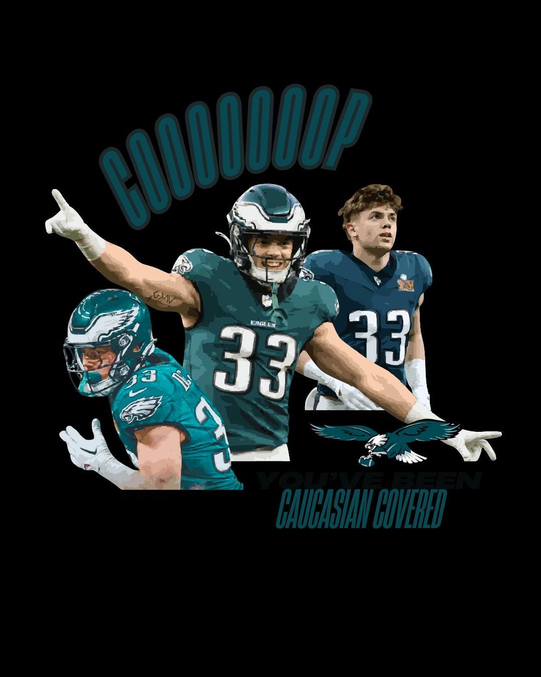 Cooper DeJean Eagles Shirt