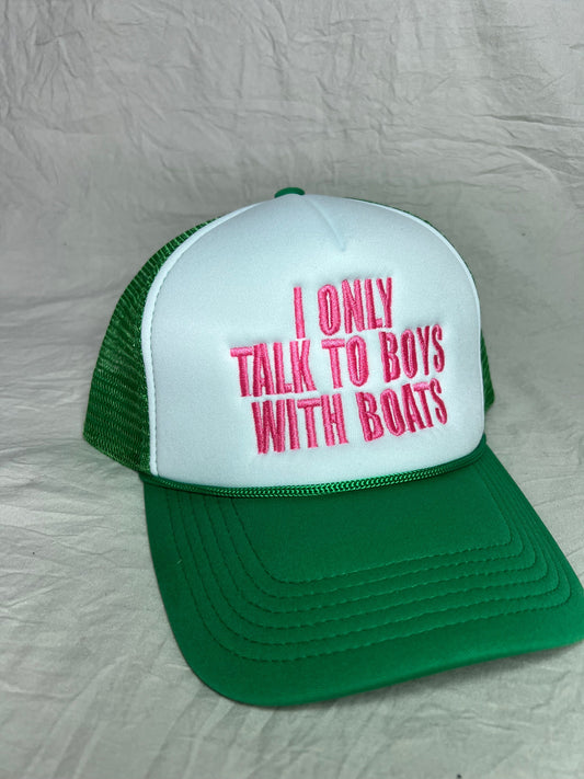 Boys with Boats Trucker Hat