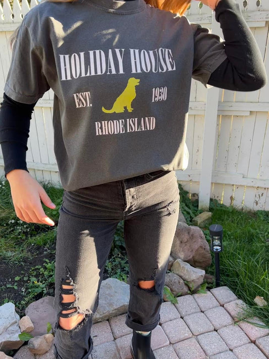 Holiday House Rhode Island T-Shirt - Comfort Colors Tee