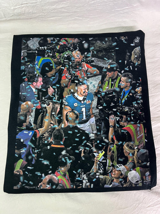 Jalen Hurts Super Bowl Victory Eagles Shirt