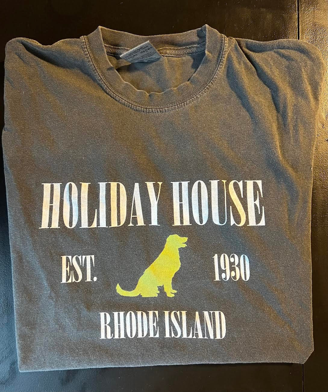 Holiday House Rhode Island T-Shirt - Comfort Colors Tee